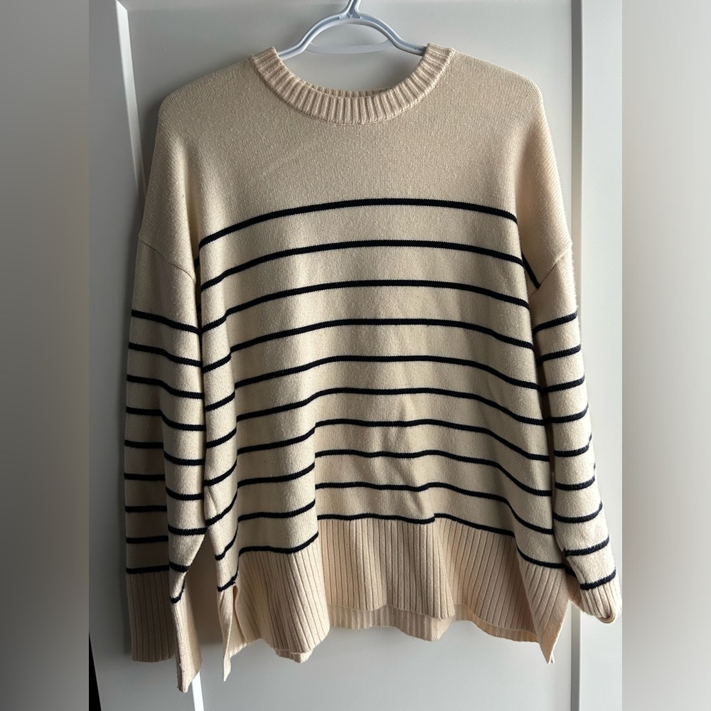 Zara stripped sweater